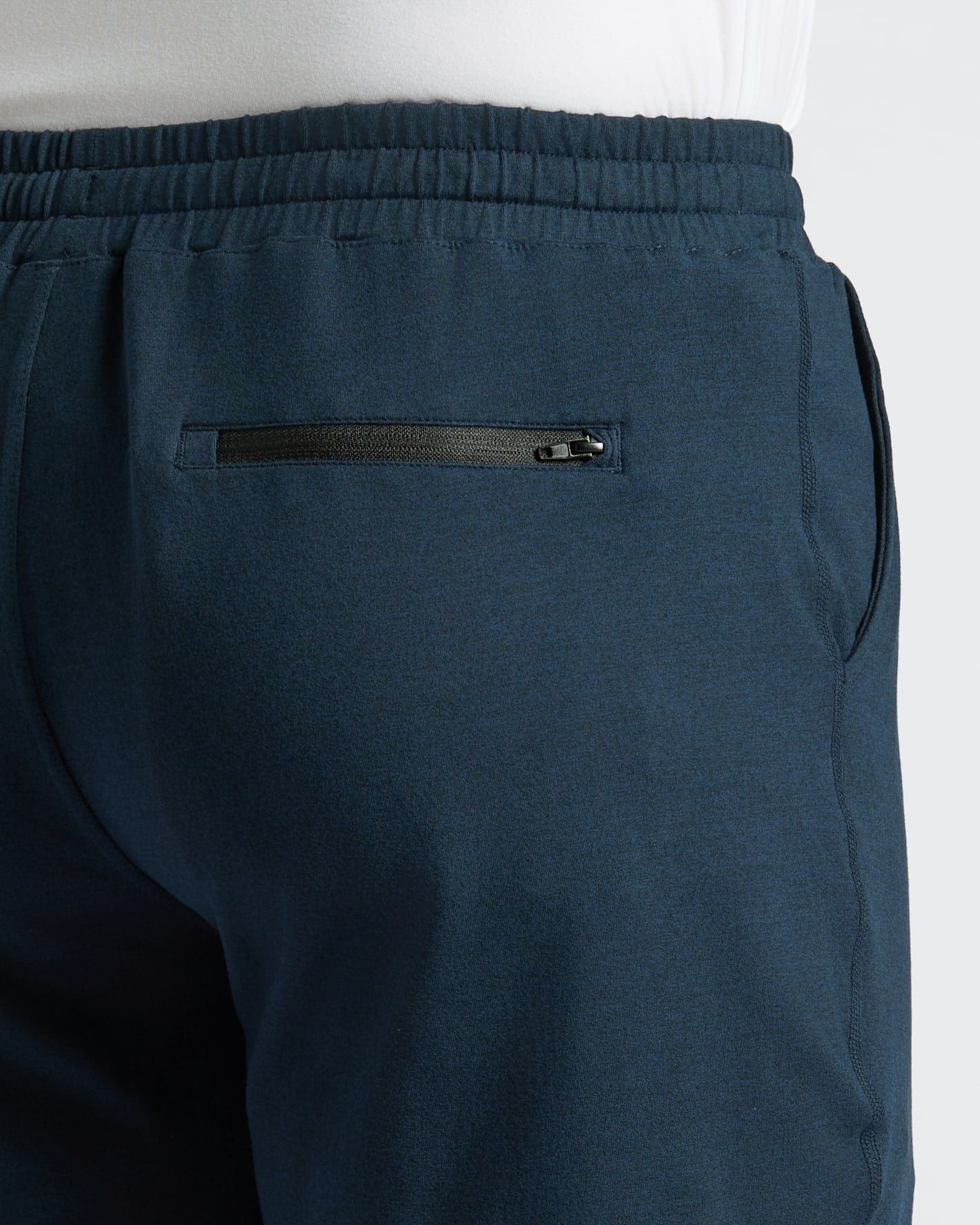 Dark Heather Navy Active Comfort Shorts