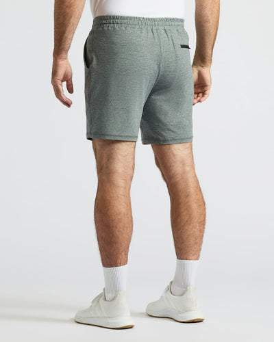 7" Active Comfort Shorts - Heather Gray