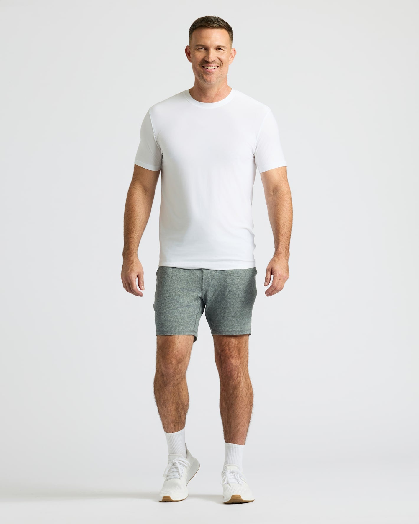 Heather Gray Active Comfort Shorts