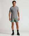 Man modeling Auburn & Juniper Active Training Short 2-Pack.