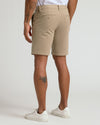Back view of 9 Khaki Chino Shorts 2.0 worn with sneakers.
