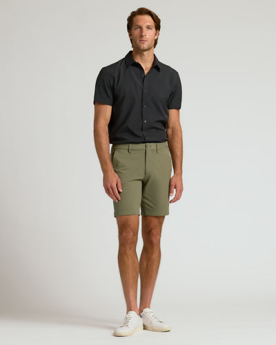 9" Classic Chino Shorts - Military Green