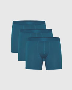 True ClassicTeal Boxer Briefs 3-Pack