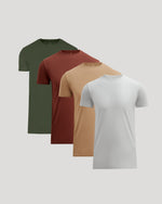 Seasonal Tall Premium Pima Crew Neck 4-Pack