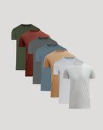 Seassonal Tall Premium Pima Crew 7-Pack