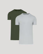 Grove & Steel Tall Premium Pima Crew Neck 2-Pack