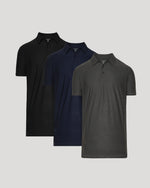 Timeless Tall Active Polo 3-Pack