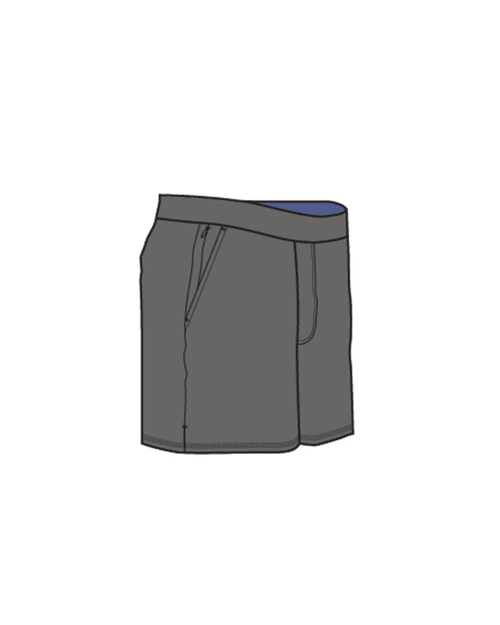 Black 7" 2-in-1 Training Shorts