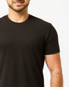 All Black Short Classic Curved Hem Crew 10-Pack