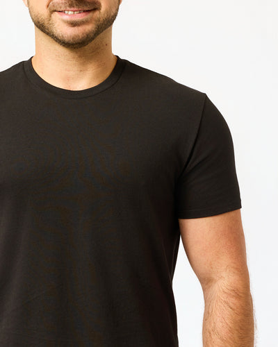 Short Classic Curved Hem Crew