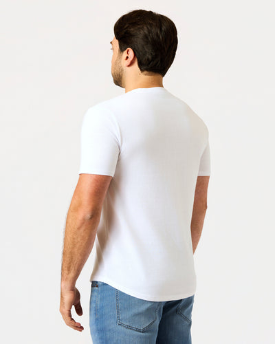 Short Classic Curved Hem Crew