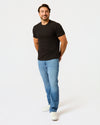 All Black Short Heavyweight Crew 3-Pack