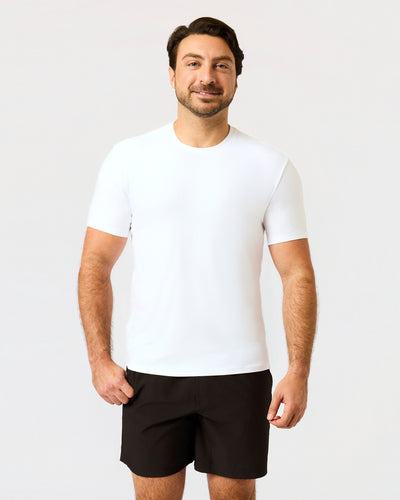 Short Active Crew Neck