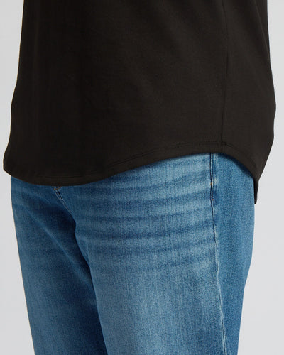 Tall Heavyweight Curved Hem Crew