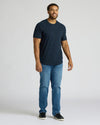 Tall Heavyweight Curved Hem Crew 3-Pack