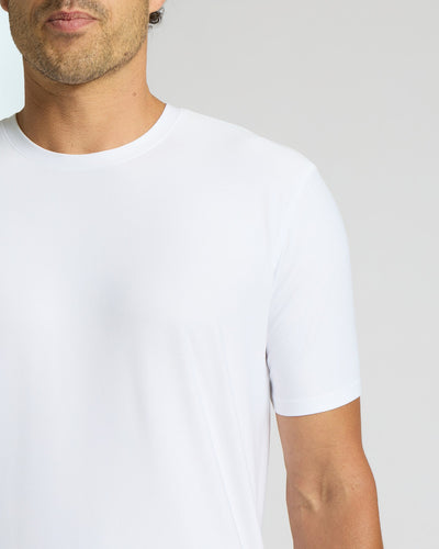 Active Curved Hem Crew