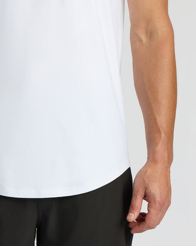 Active Curved Hem Crew