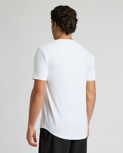 Active Curved Hem Crew