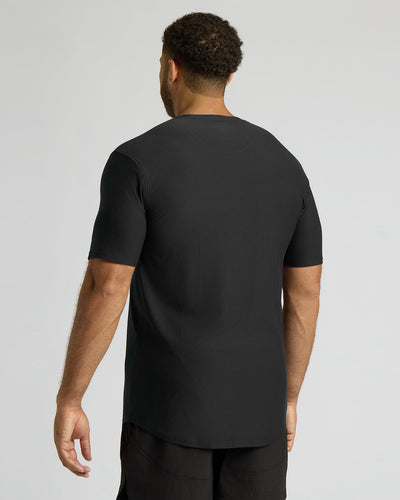 Tall Active Curved Hem Crew