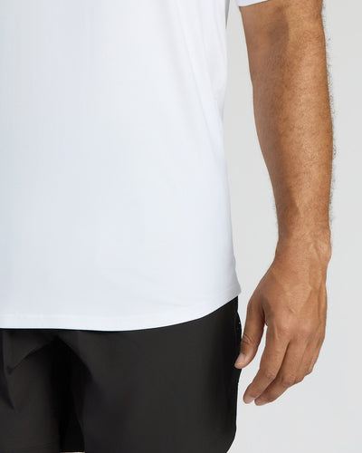 Tall Active Curved Hem Crew