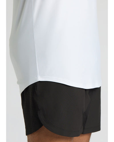 Tall Active Curved Hem Crew