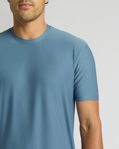 Active Curved Hem Crew