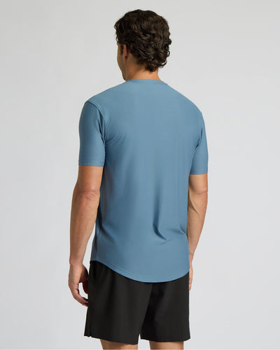 Active Curved Hem Crew