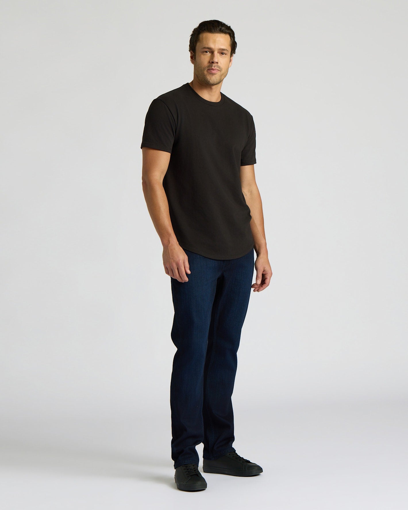 Heavyweight Curved Hem Crew 3-Pack