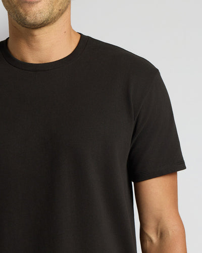 Heavyweight Curved Hem Crew