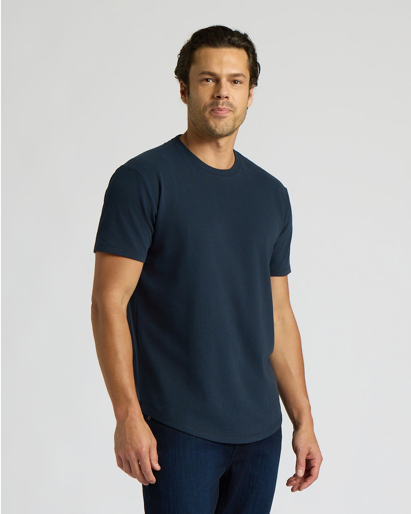 Heavyweight Curved Hem Crew 3-Pack