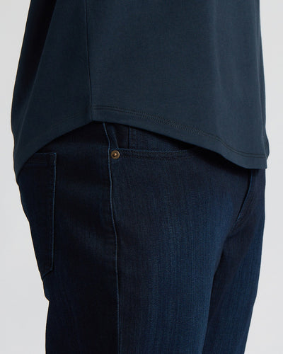 Heavyweight Curved Hem Crew