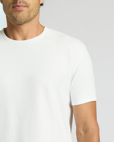 Heavyweight Curved Hem Crew