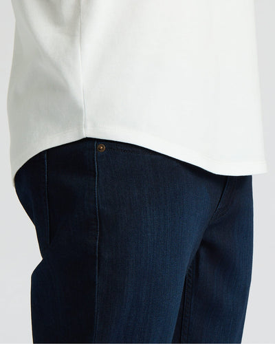 Heavyweight Curved Hem Crew