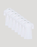 White Tall Premium Pima Polo 7-Pack