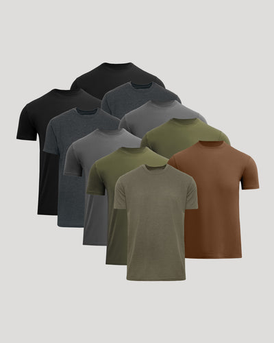 Woodland Shades Crew Neck 10-Pack