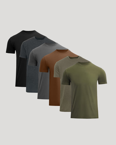 Woodland Shades Crew Neck 6-Pack