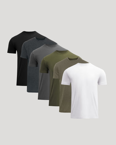 Woodland Shades Crew Neck 6-Pack