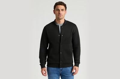 Chaqueta bomber de forro polar