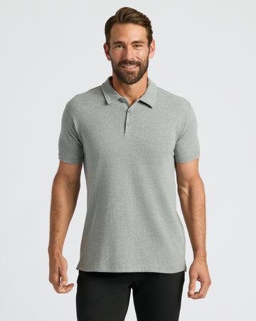 Heather Gray Polo