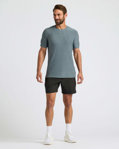 True ClassicMan wearing True Classic Men’s Active Crew Neck T-Shirt, relaxed pose.