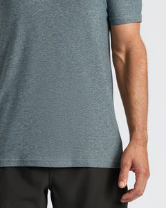 True ClassicTrue Classic Men’s Active Crew Neck T-Shirt on person’s midsection.