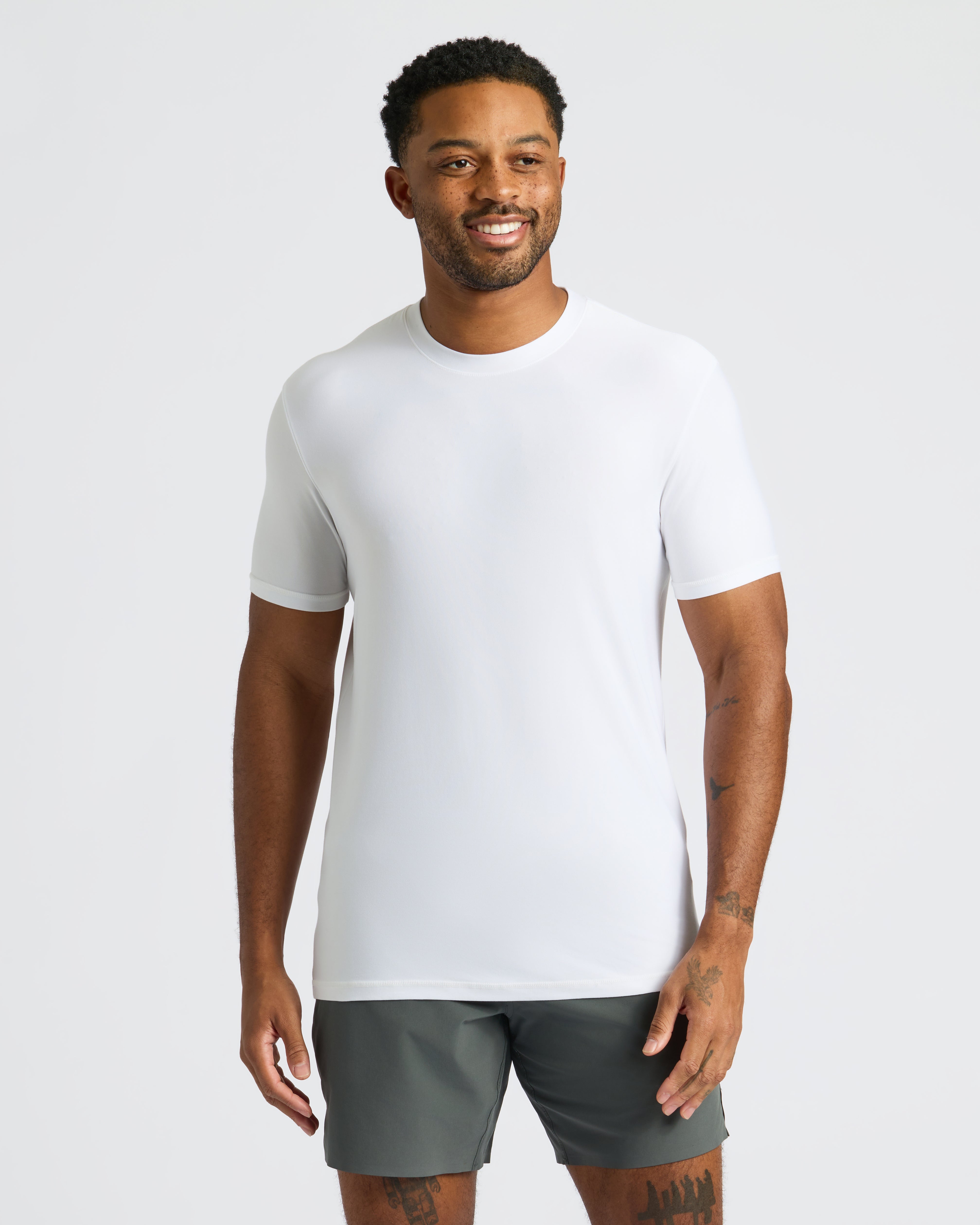 white active dry shirt