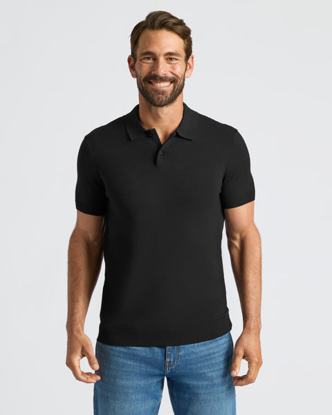 Black Dressy Polo