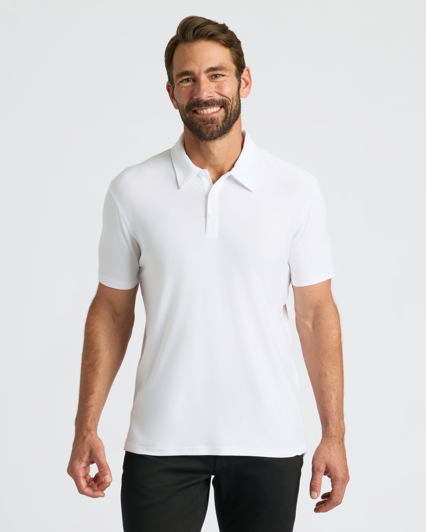 White Active Polo 2.0