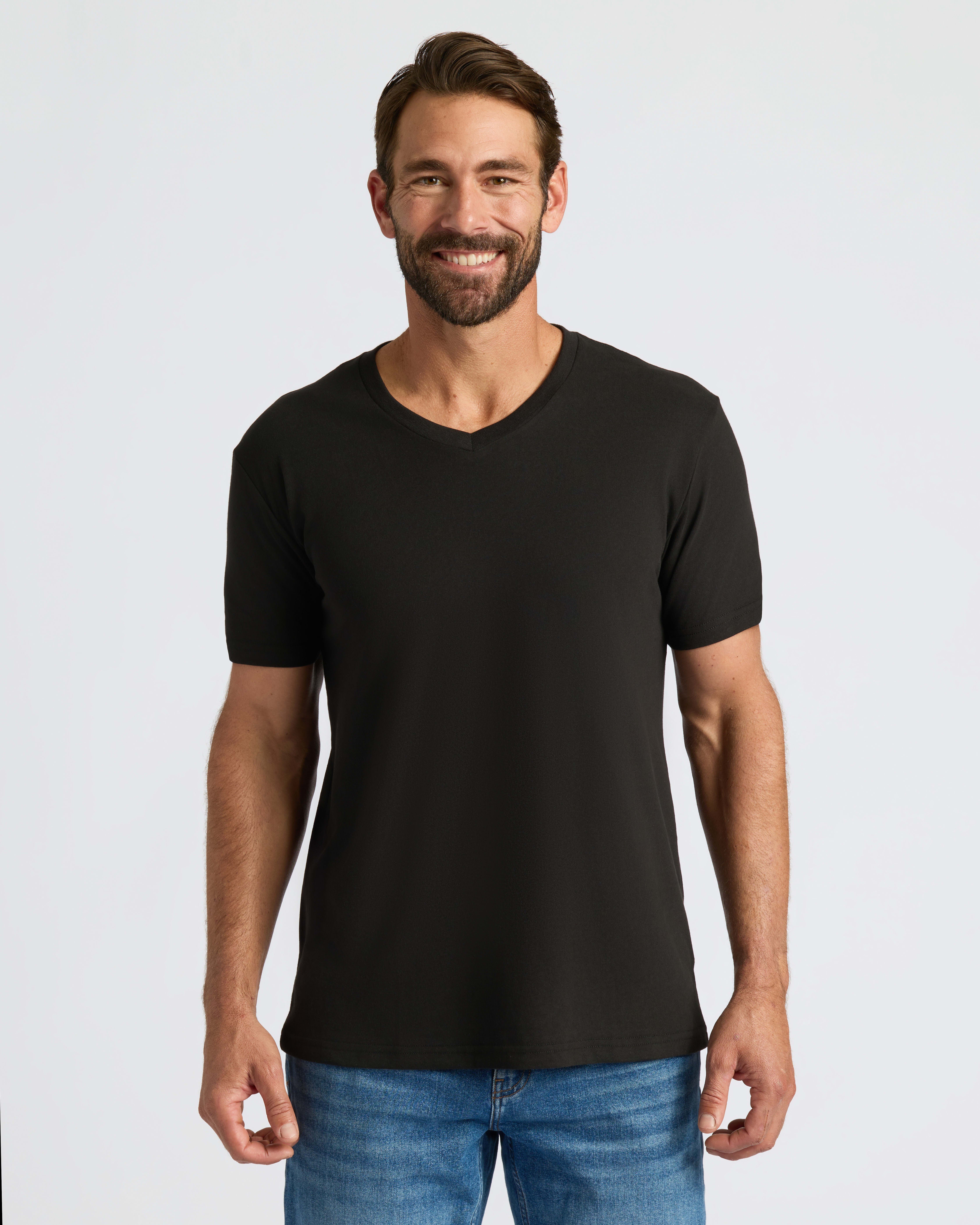 Black Classic V-Neck 3-Pack | True Classic