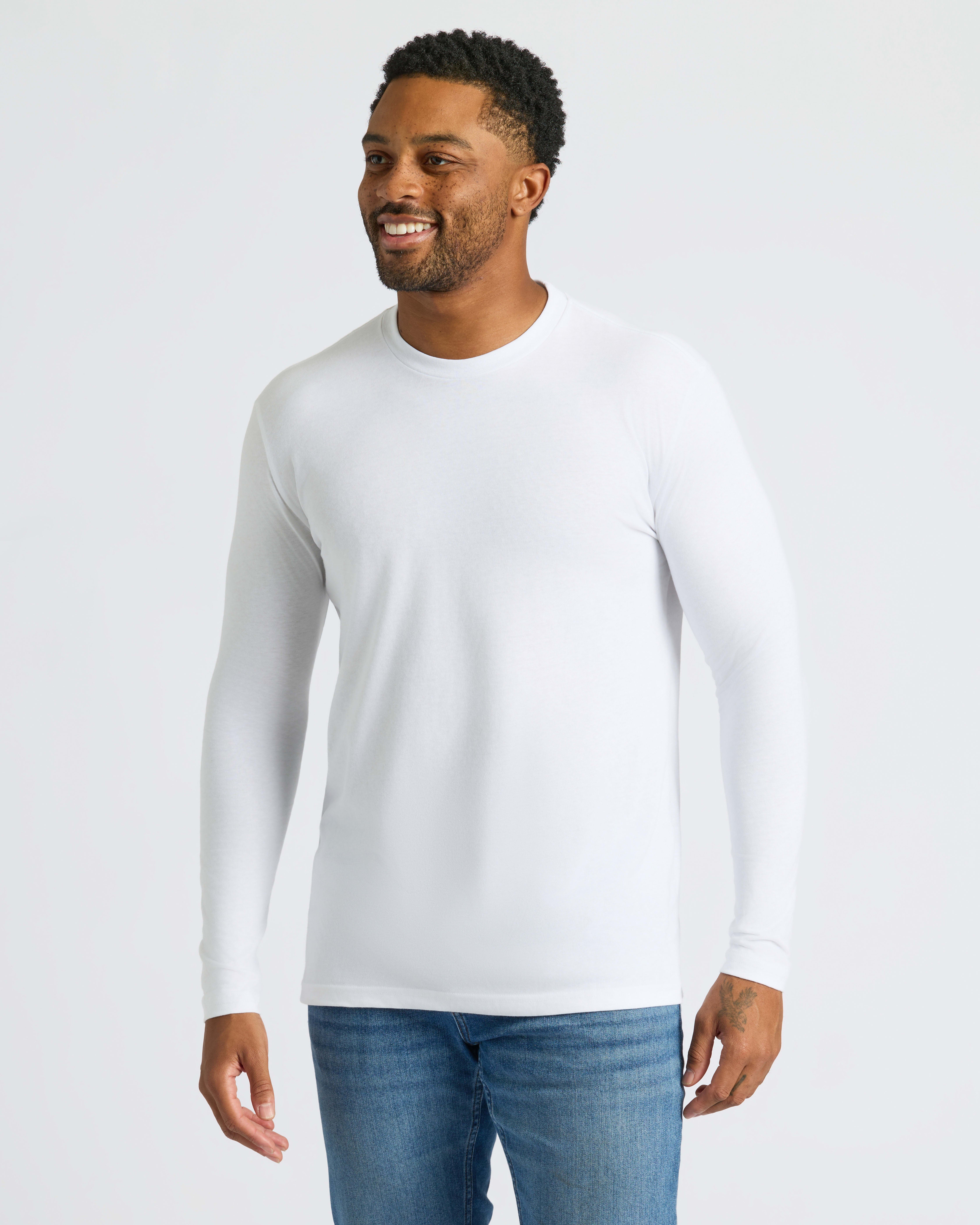 Core Long Sleeve Crew Neck T-Shirt 3-Pack – True Classic