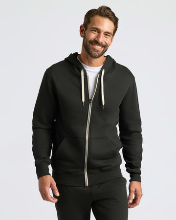 Fleece French Terry Zip Hoodie