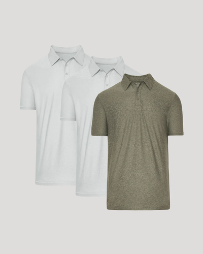 Active Polo (3‑Pack)