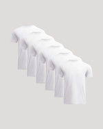 White Classic Crew Neck 6-Pack