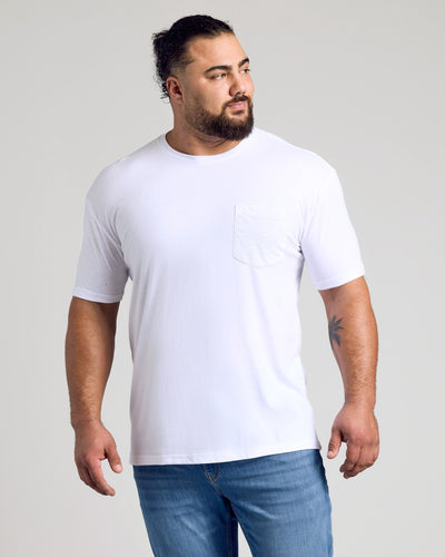 Classic Pocket Crew Neck